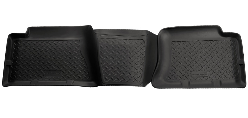 Chevrolet Silverado Floor Mats - Rubber - Rear - Husky Liners - Classic Style - Black - `04-`06